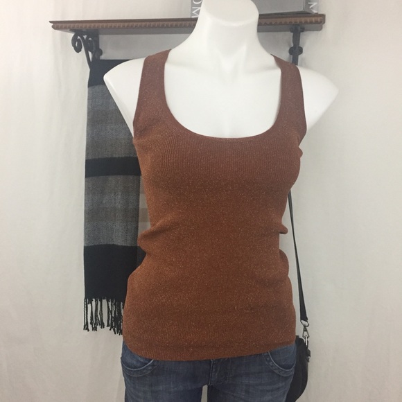 DKNY Copper Shimmer Tank Top, SP - Picture 2 of 10